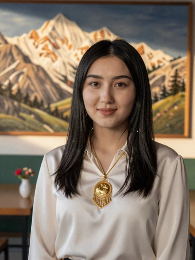 Nuriza Asanbekova, 24-year-old Kyrgyz woman from Osh looking for marriage partner