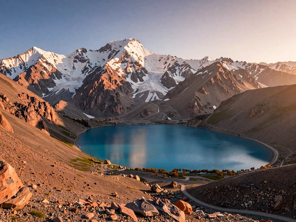 Majestic Pamir Mountains of Tajikistan showcasing the dramatic landscape that shapes Tajik culture