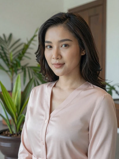 Kolab Pich, 26-year-old Cambodian woman from Phnom Penh with elegant style seeking loving Western husband