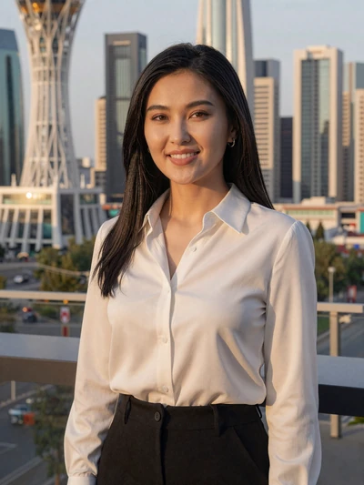 Dinara Zhanseitova, 24-year-old Kazakh woman from Nur-Sultan looking for marriage partner