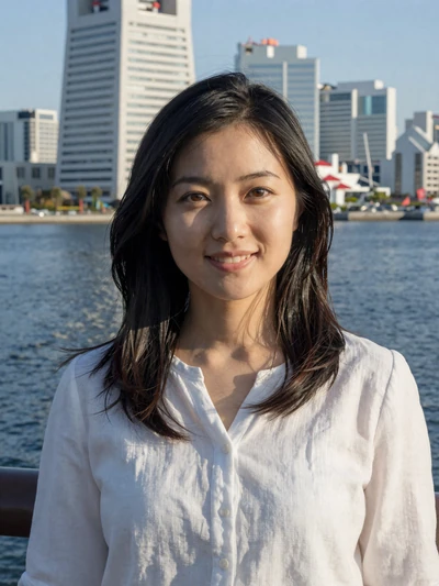Hana, 27-year-old Japanese woman from Yokohama with kind smile seeking Western partner