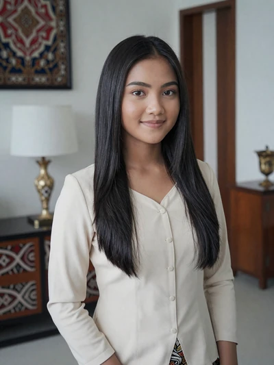 Putri Rahayu, 26-year-old Indonesian woman from Jakarta with warm smile seeking serious relationship
