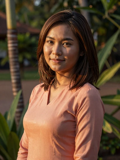 Channary Sok, 24-year-old Cambodian woman from Siem Reap near Angkor Wat seeking Western partner